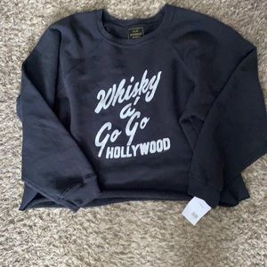 NWT Cropped Retrobrand Sweatshirt